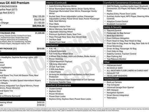 Used 2022 Lexus GX 460 Premium w/ Premium Package image 15