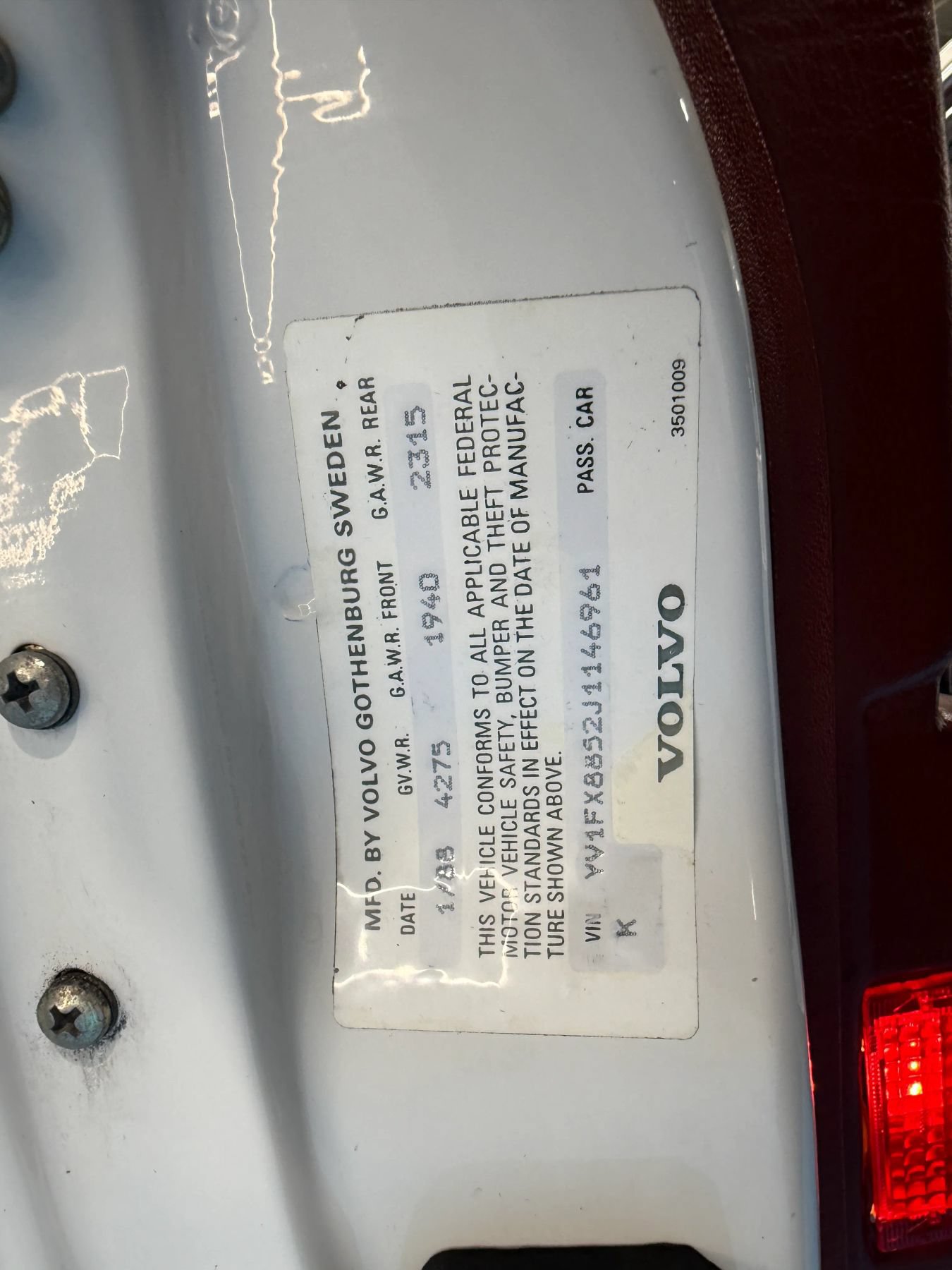 Used 1988 Volvo 740 GLE RWD image 56