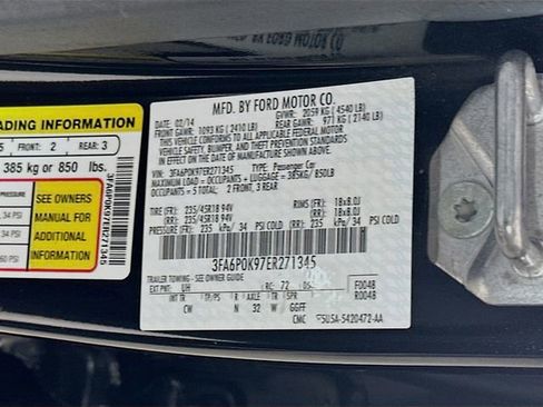 Used 2014 Ford Fusion Titanium image 28