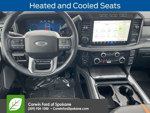 Certified 2024 Ford F450 Platinum w/ Camper Package image 4