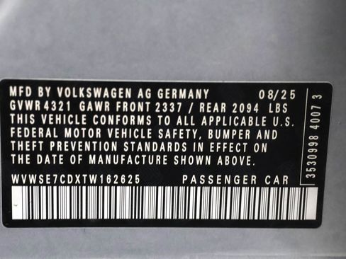 New 2026 Volkswagen GTI SE image 47