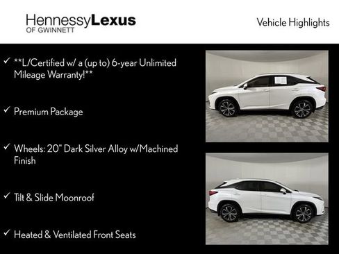 Certified 2022 Lexus RX 350 FWD w/ Premium Package image 12