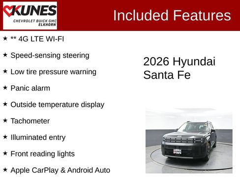 Used 2026 Hyundai Santa Fe SEL AWD/4WD image 3
