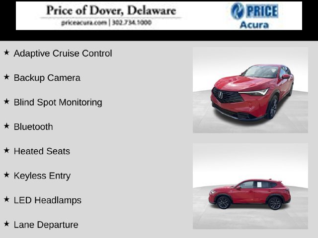 Certified 2025 Acura ADX A-Spec AWD/4WD image 2