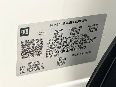 Certified 2023 Chevrolet TrailBlazer RS w/ Sun and Liftgate Package FWD image 21