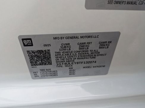 New 2026 GMC Sierra 2500 Pro w/ 1SA Pro Safety Plus Package image 30