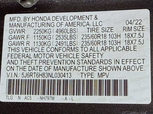 Used 2022 Honda CR-V EX-L image 34