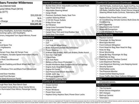 Used 2022 Subaru Forester Wilderness image 15