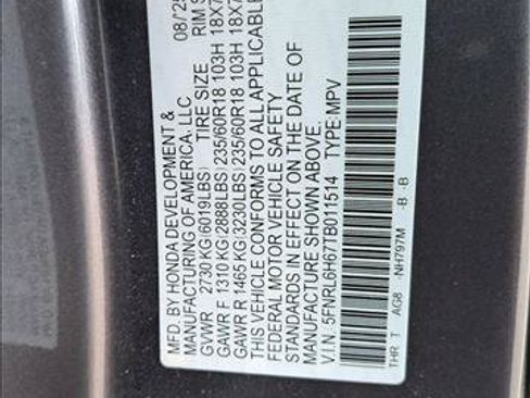 Used 2026 Honda Odyssey EX-L image 16