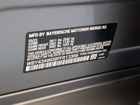 Certified 2023 BMW i4 eDrive35 w/ Premium Package RWD image 25