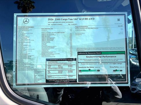 New 2026 Mercedes-Benz Sprinter 2500 image 19