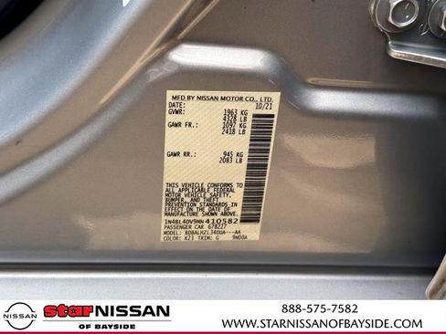 Certified 2021 Nissan Altima 2.5 SV image 18