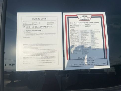 Used 2025 Chevrolet Silverado 1500 Custom Trail Boss image 22
