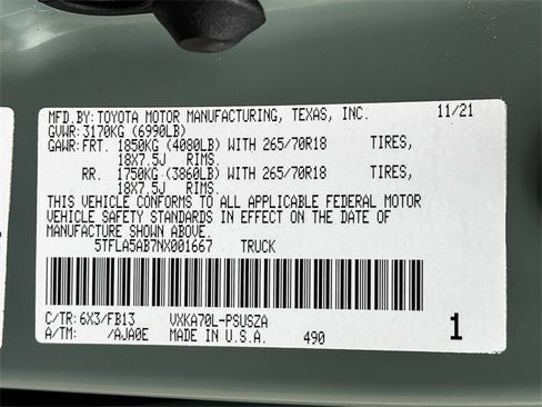 Used 2022 Toyota Tundra SR5 image 29