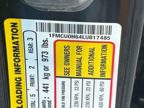 Used 2020 Ford Escape SEL image 43