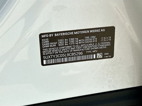Used 2020 BMW X3 sDrive30i w/ Convenience Package RWD image 34