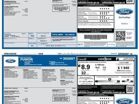 Used 2016 Ford Fusion SE w/ Equipment Group 201A FWD image 33