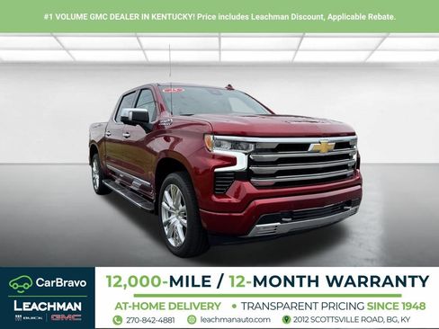 Certified 2025 Chevrolet Silverado 1500 High Country w/ High Country Premium Package AWD/4WD image 1