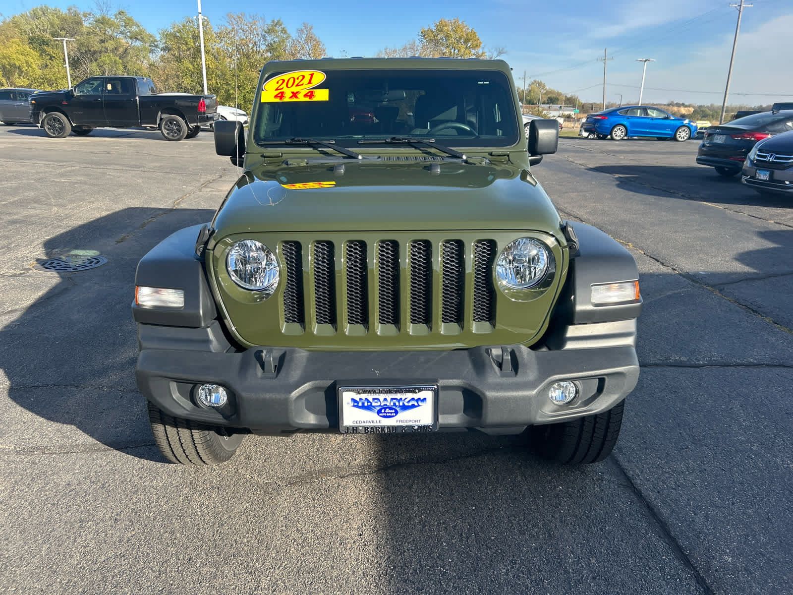 Used 2021 Jeep Wrangler Unlimited Sport AWD/4WD image 8