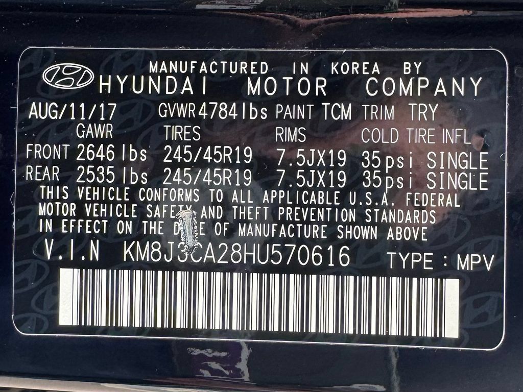 Used 2017 Hyundai Tucson Value AWD/4WD image 13