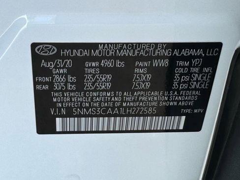 Used 2020 Hyundai Santa Fe SEL image 31