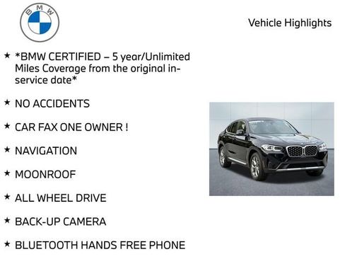 Certified 2023 BMW X4 xDrive30i w/ Premium Package image 10