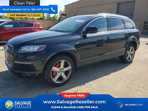 Used 2015 Audi Q7 3.0T S line Prestige w/ Towing Package AWD/4WD image 1