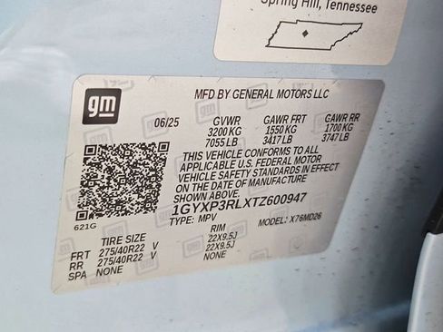 New 2026 Cadillac Lyriq V w/ LPO, Floor Liner Package image 28