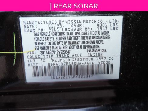 Used 2023 Nissan Sentra SV w/ Trunk Package image 16