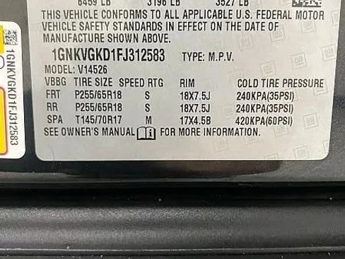 Used 2015 Chevrolet Traverse LT AWD/4WD image 24