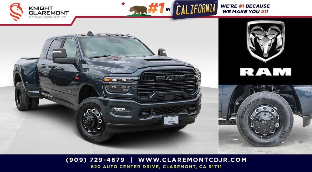 New 2026 RAM 3500 Laramie w/ Night Edition AWD/4WD 360° Tour