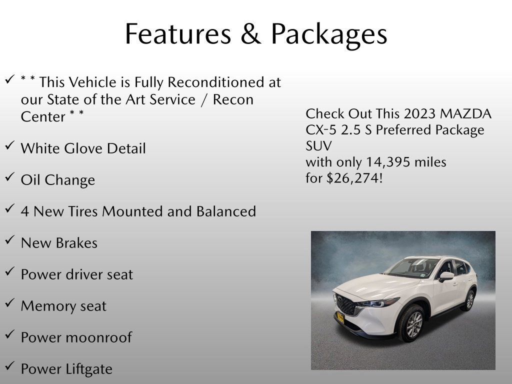 Certified 2023 MAZDA CX-5 AWD 2.5 S image 4