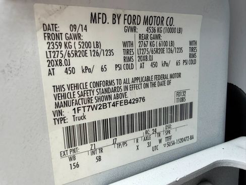 Used 2015 Ford F250 Lariat w/ Chrome Package AWD/4WD image 27