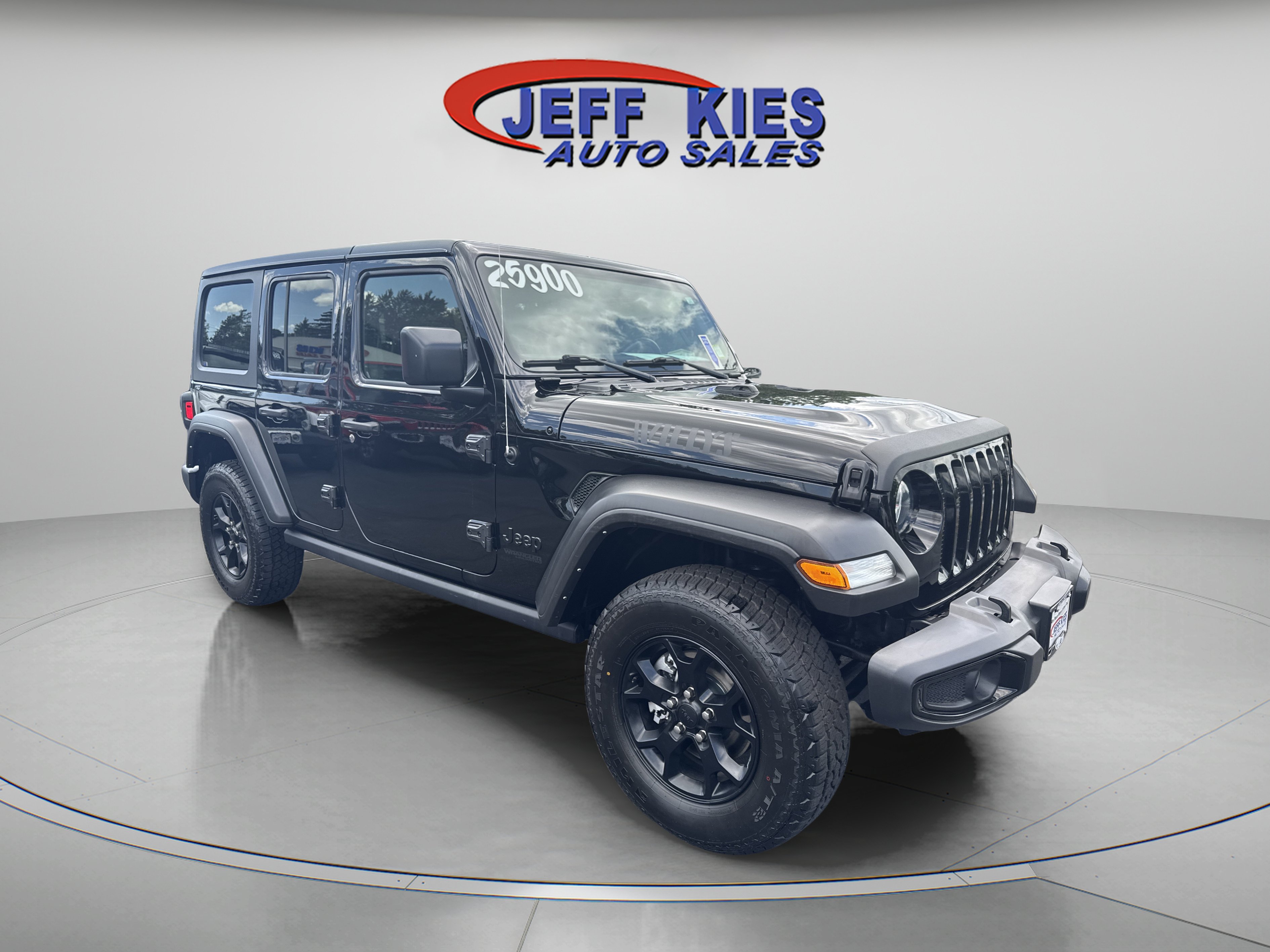 Used 2021 Jeep Wrangler Unlimited Sport AWD/4WD image 3