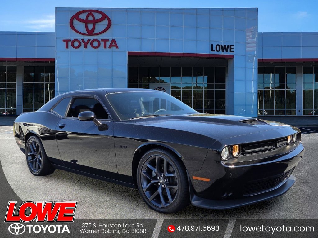 Used 2023 Dodge Challenger R/T w/ Blacktop Package RWD image 1