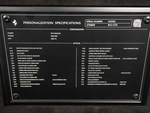 Used 2022 Ferrari 812 GTS RWD image 8