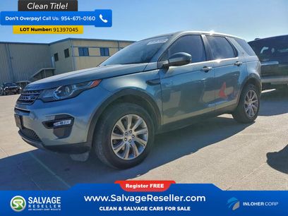 Used 2016 Land Rover Discovery Sport SE