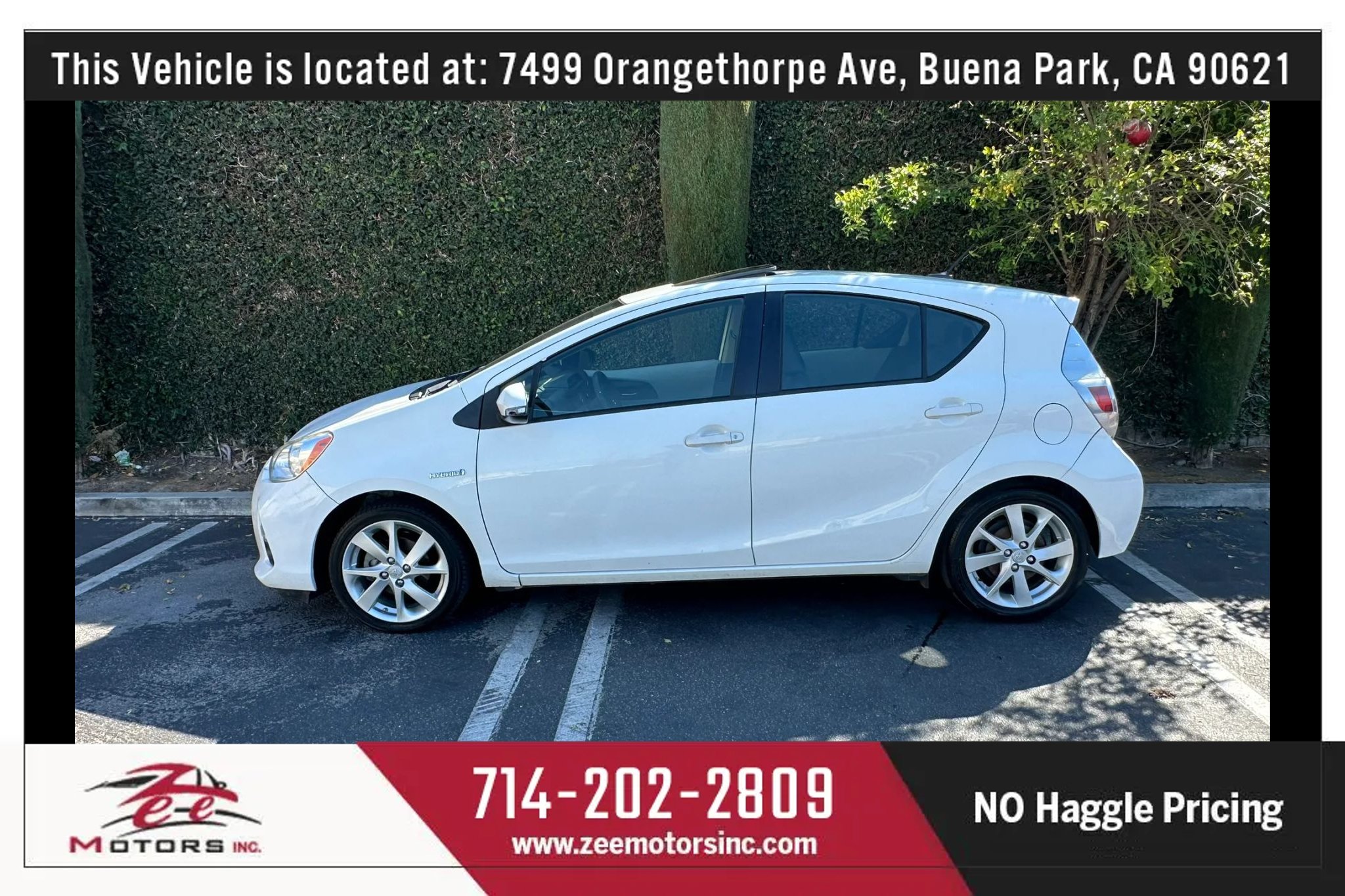 Used 2012 Toyota Prius C Four w/ Alloy Wheel Pkg FWD image 10