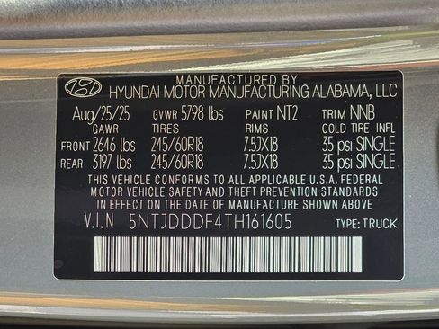 New 2026 Hyundai Santa Cruz XRT image 30