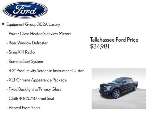 Used 2019 Ford F150 XLT w/ Equipment Group 302A Luxury image 6