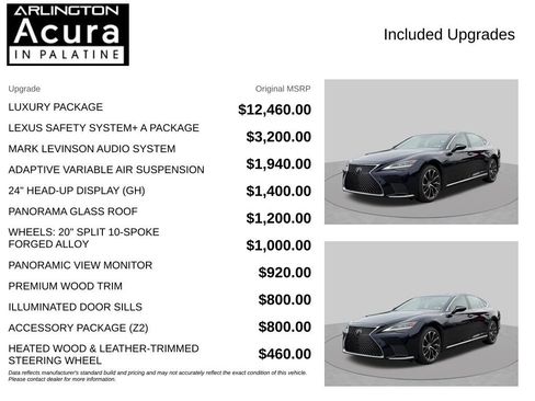Used 2023 Lexus LS 500 AWD w/ Luxury Package image 4