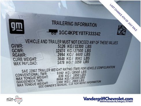 New 2026 Chevrolet Silverado 2500 LTZ w/ LTZ Convenience Package AWD/4WD image 27