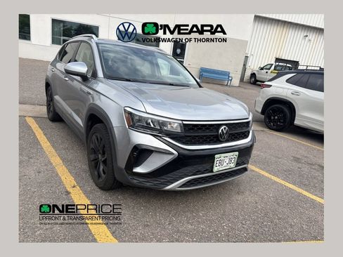 Used 2023 Volkswagen Taos SE w/ Black Wheel Package AWD/4WD image 1