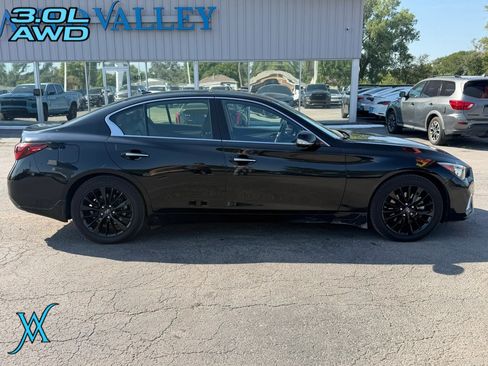 Used 2021 INFINITI Q50 Luxe w/ Seat & Sound Package AWD/4WD image 8