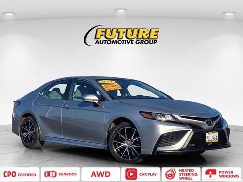 Certified 2024 Toyota Camry SE w/ Cold Weather Package AWD/4WD image 1