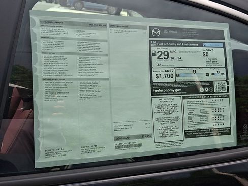 New 2026 MAZDA MAZDA3 Carbon AWD/4WD image 22