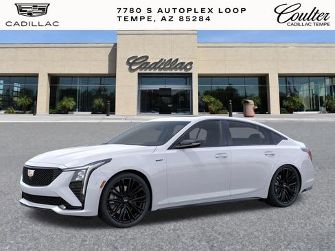 New 2026 Cadillac CT5 V w/ LPO, ONYX Package RWD image 2