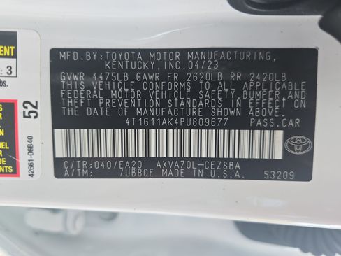 Used 2023 Toyota Camry SE FWD image 33