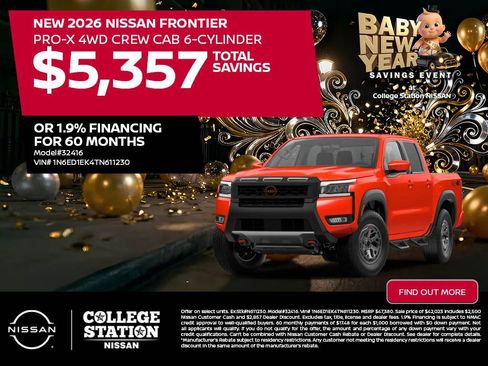 New 2026 Nissan Frontier Pro-X image 4