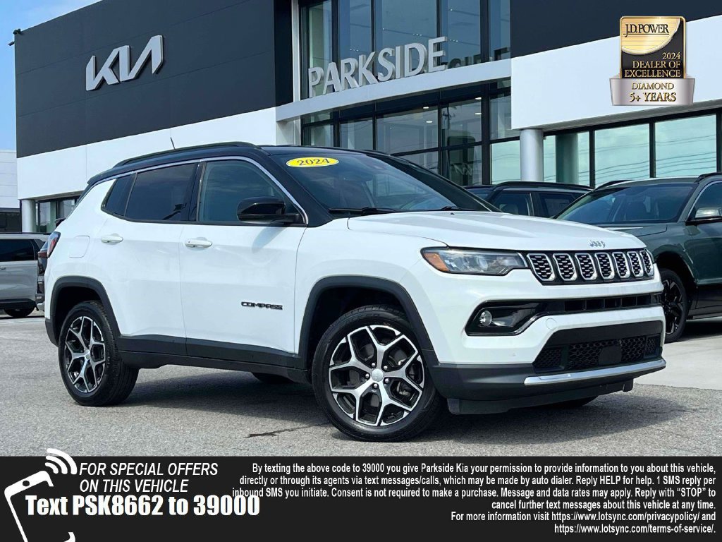 Used 2024 Jeep Compass Limited AWD/4WD image 1